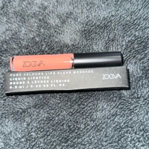 Zoeva Pure Velours Lips in Clear Message